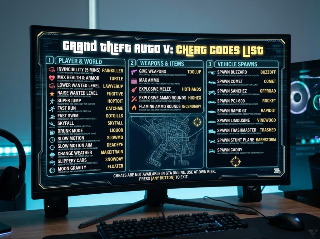 GTA 6 Cheat Code Expectations in 2026