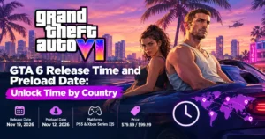 GTA 6 release time and preload date by country